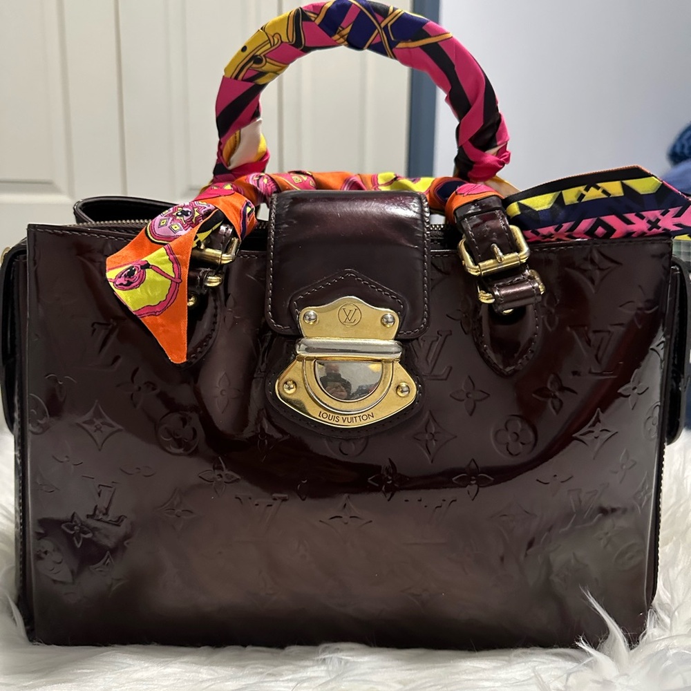 Louis Vuitton Amaranthe in Patent Vernis Leather Melrose Avenue bag - Picture 4 of 16